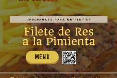 Mi choza Filete de res a la pimienta - 1